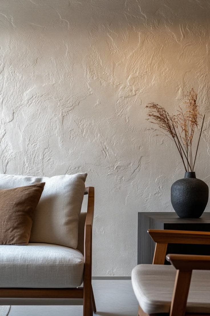 Textured finish